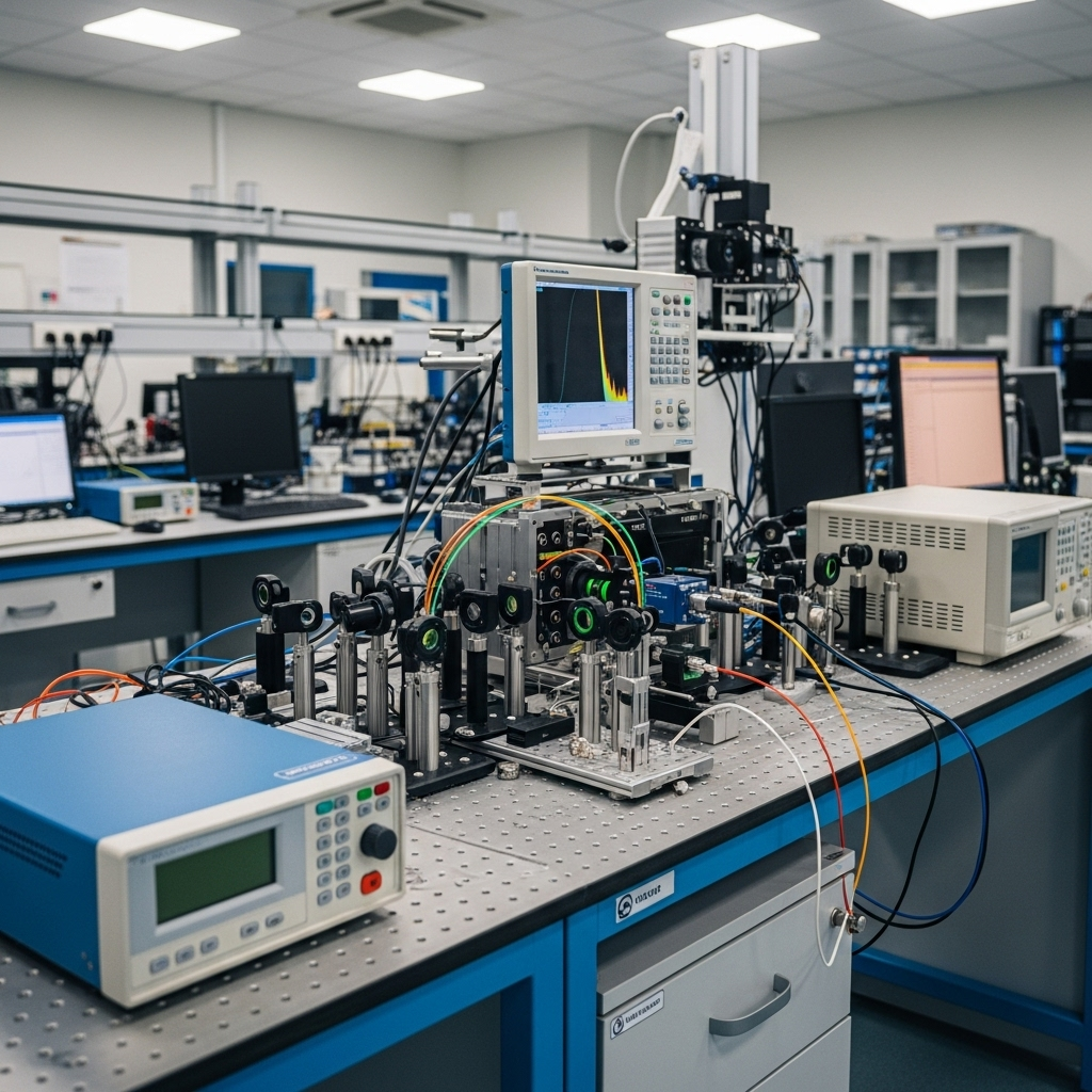Dönemlik fiber optik laboratuvar deneyleri resmi
